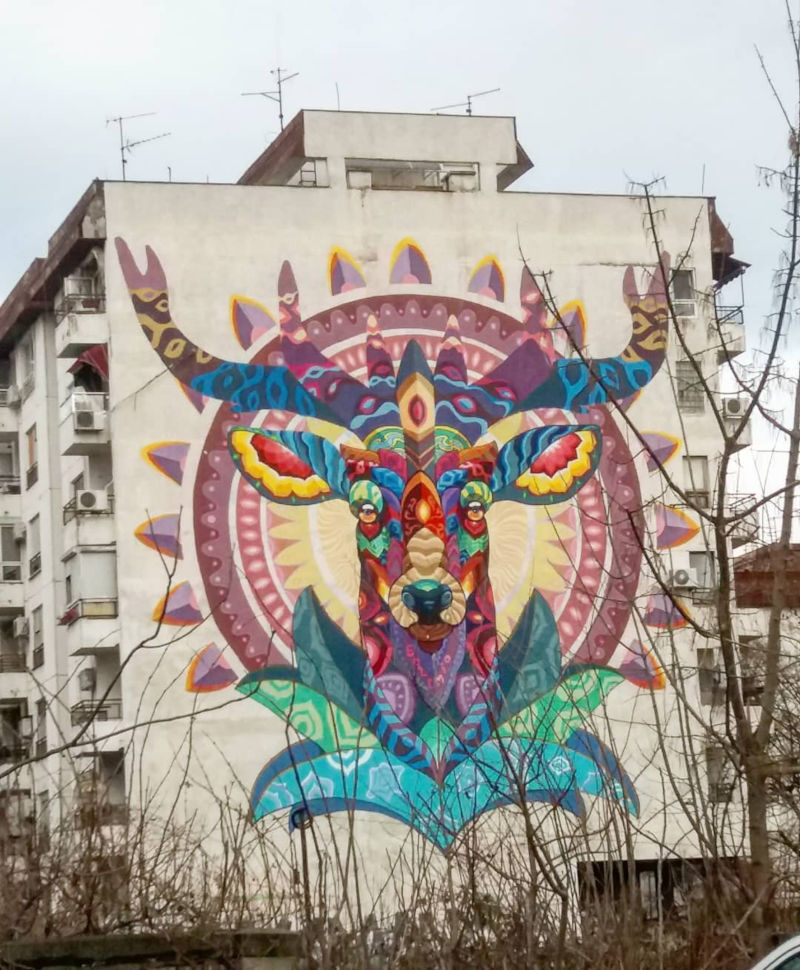 Nikos Belgrade Street Art