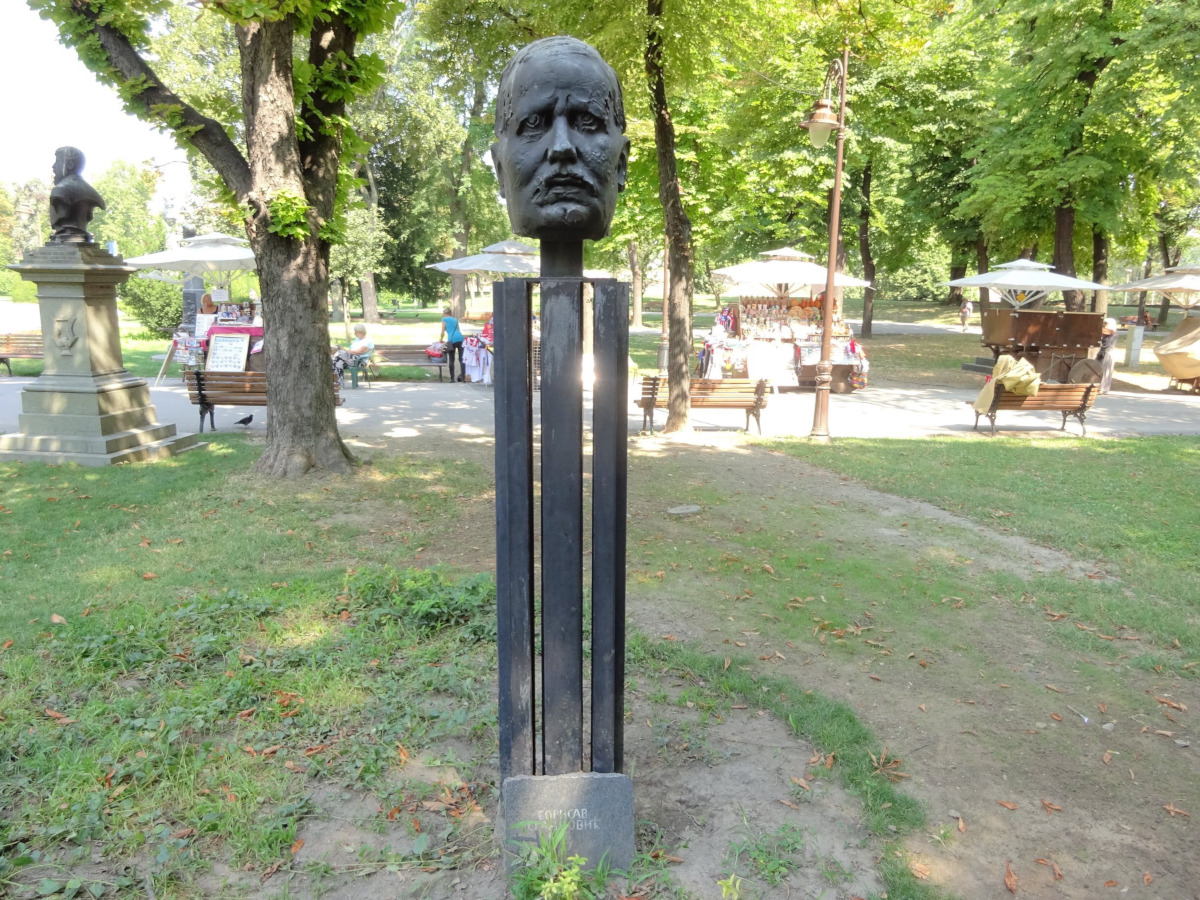 Monument to Borislav Stanković at Kalemegdan Park