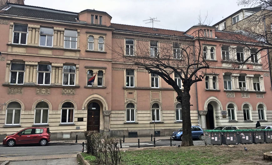 Students' Home "Jelica Milovanović" in Krunska street