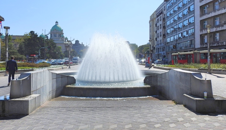 A view on Nikola Pašić square