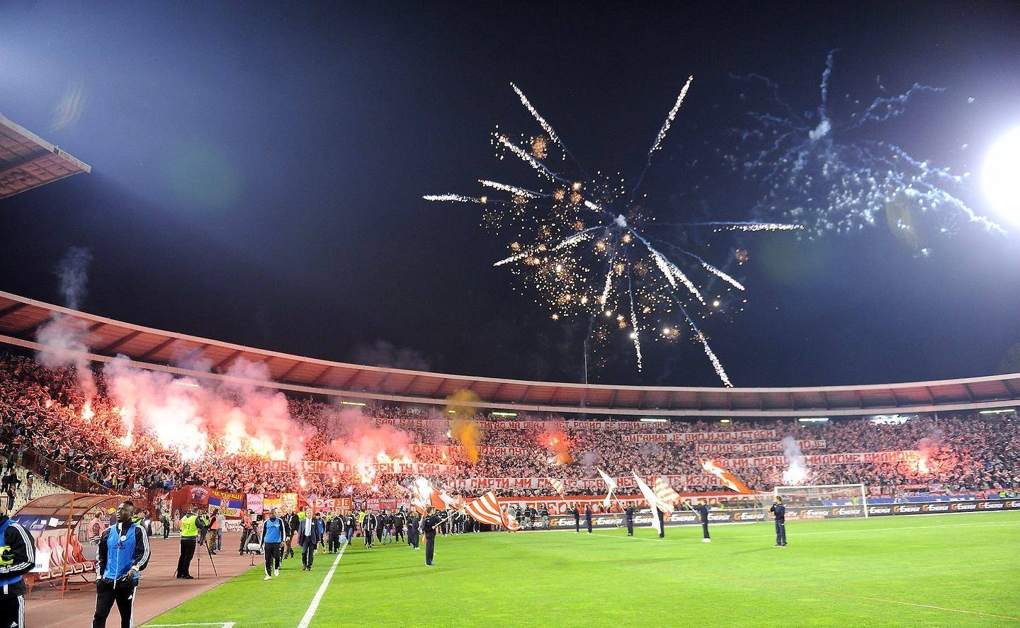 Crvena Zvezda - Partizan at Rajko Mitić Stadium