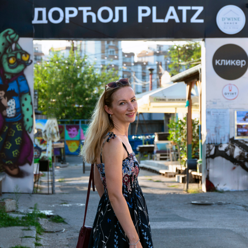 Katia at Dorćol Platz
